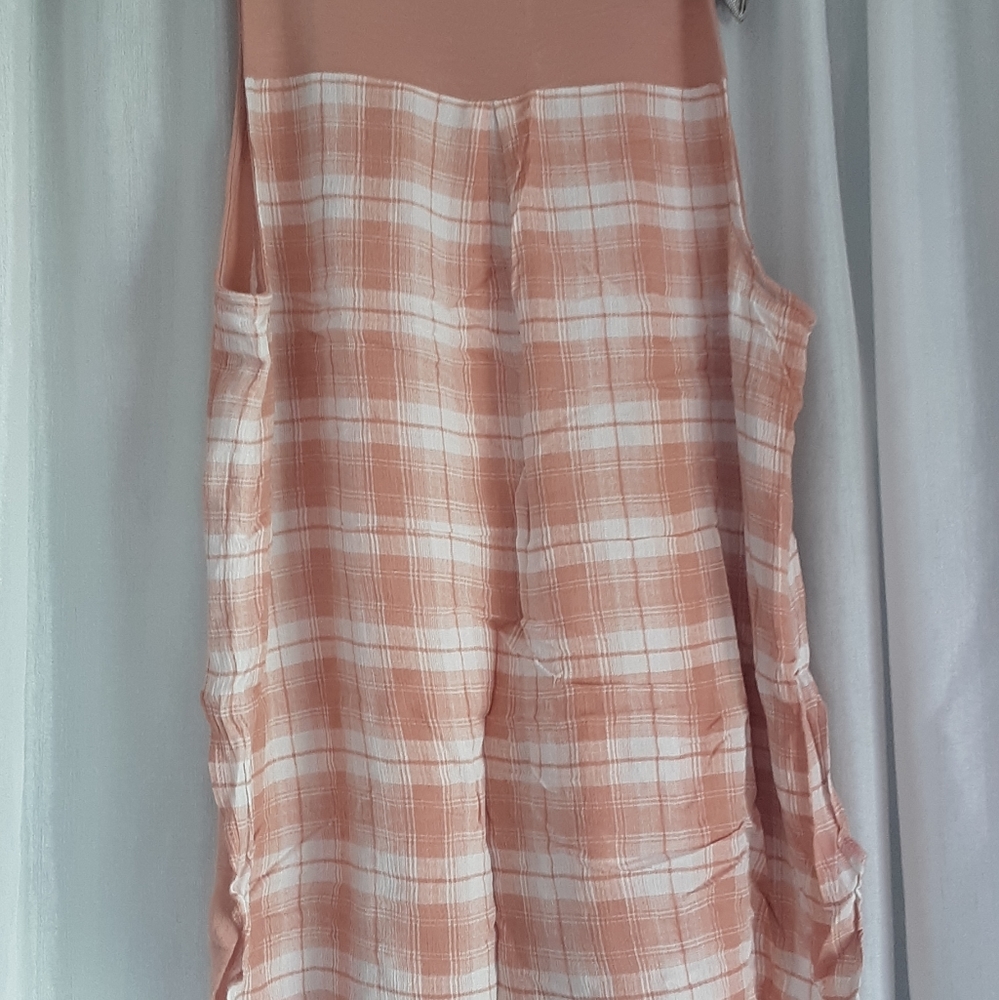 CELEBRITY PINK Pink Gingham Tank - Picture 6 of 6